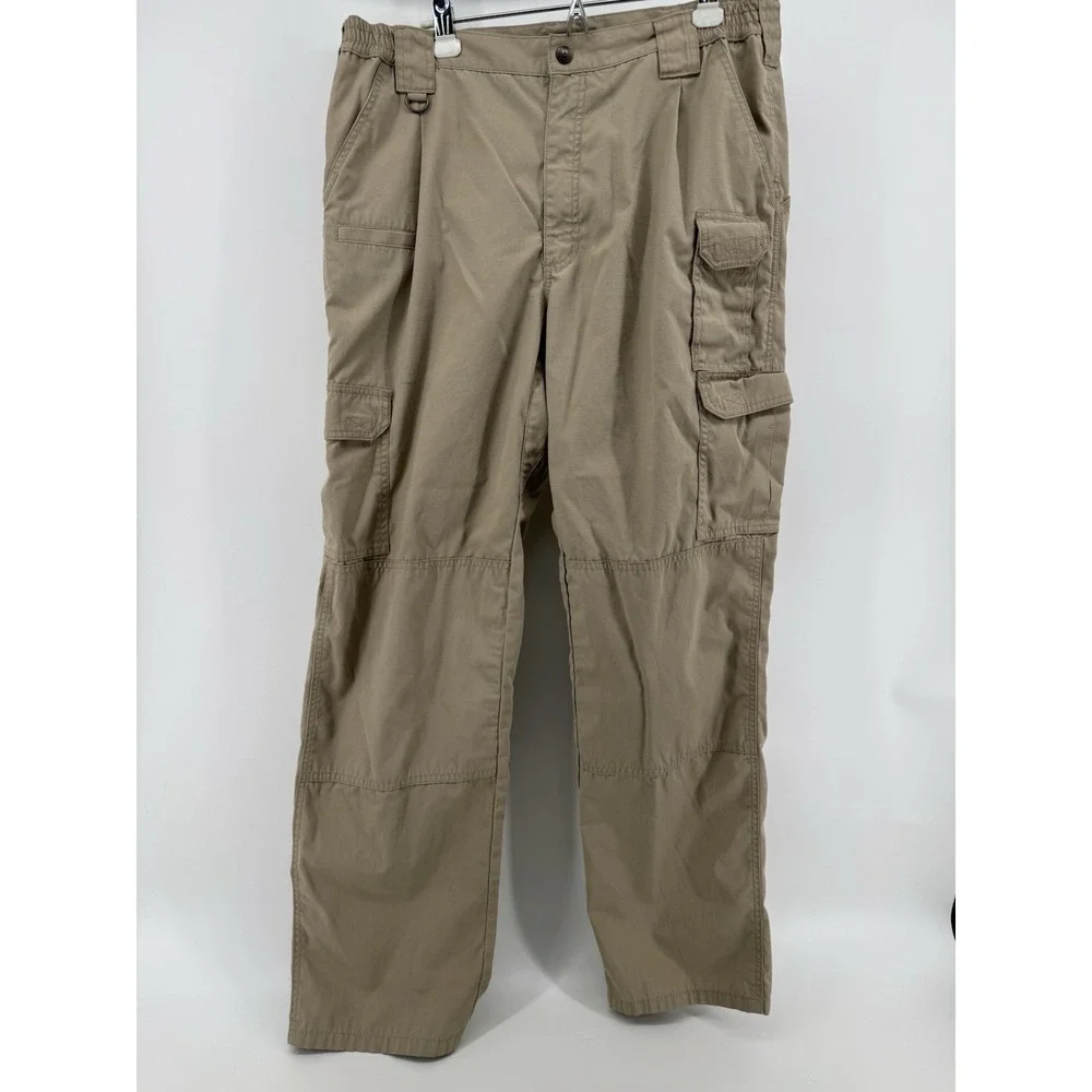 5.11 Tactical Khaki Cargo Pants‎ Utility Fit Workwear 38x34